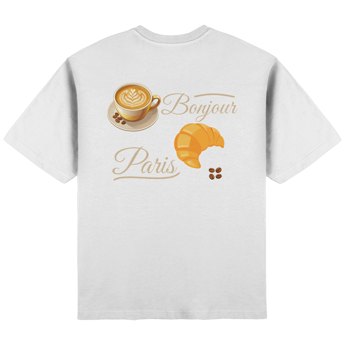 Bonjour Paris - Streetwear Oversized T-Shirt